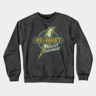 WMET Rocks Chicago 1976 Crewneck Sweatshirt